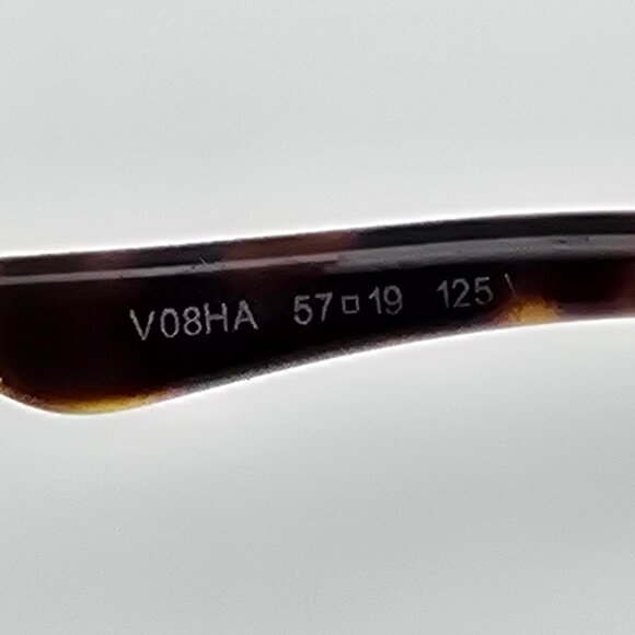 Christian Dior Precieuse Havana Rhinestone Frame Brown Gradient Lens Sunglasses - Picture 8 of 15